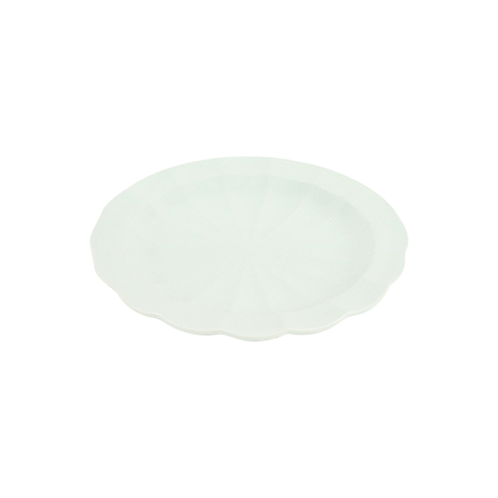 팬시 물결 원접시 그린(小/中/大)