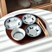 [1인 자취생 세트 6p] 네코 시리즈 일식 도자기 그릇 혼밥 집들이선물